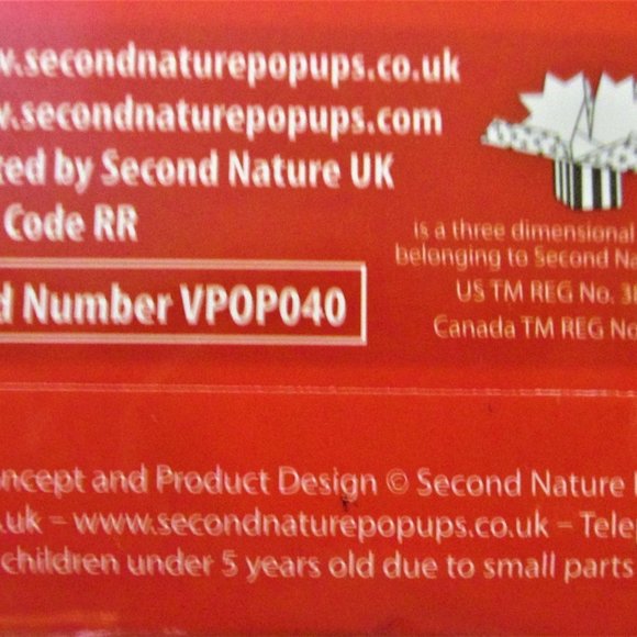 Second Nature 3D Pop Up Valentine Card for Wife Greeting Card - Picture 9 of 9